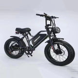 Retro off-road variable speed assisted lithium electric vehicle